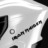 Adesivi per Auto e Moto: Logo Iron Maiden in Lettere Maiuscole 5