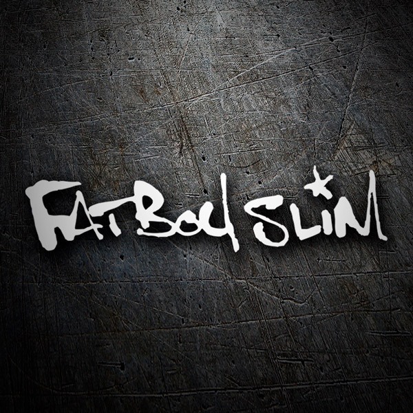 Adesivi per Auto e Moto: Fatboy Slim con Stella
