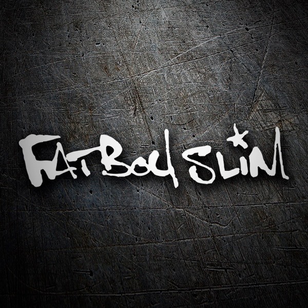 Adesivi per Auto e Moto: Fatboy Slim 0