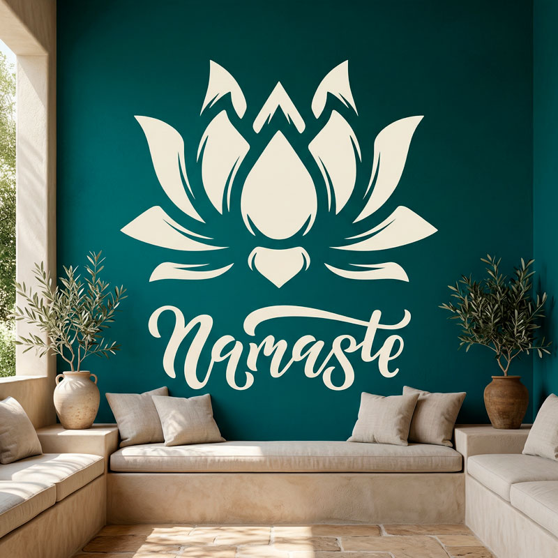 Namaste fiore di loto 4