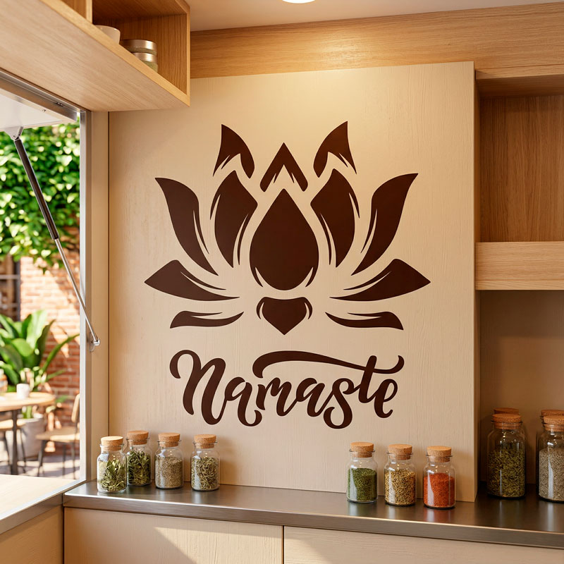 Namaste fiore di loto 8