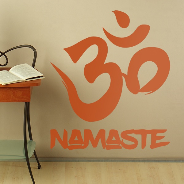 Adesivi Murali: Mantra Om namaste