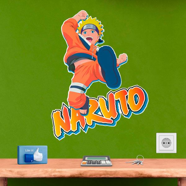 Adesivi per Bambini: Naruto Saltare