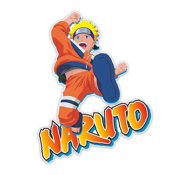 Adesivi per Bambini: Naruto Saltare