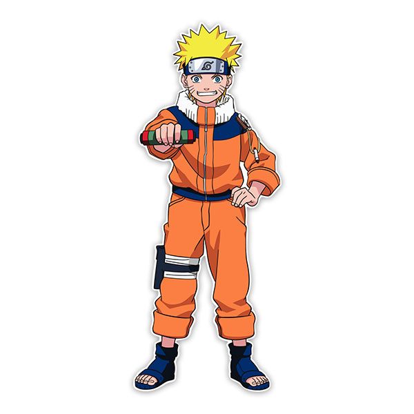 Adesivi per Bambini: Naruto con la Pergamena