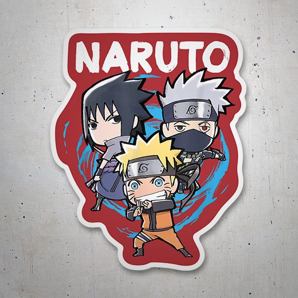 Adesivi per Auto e Moto: Cartoni Animati di Naruto