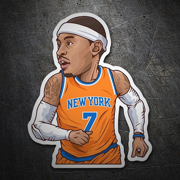 Adesivi per Auto e Moto: NBA - Carmelo Anthony