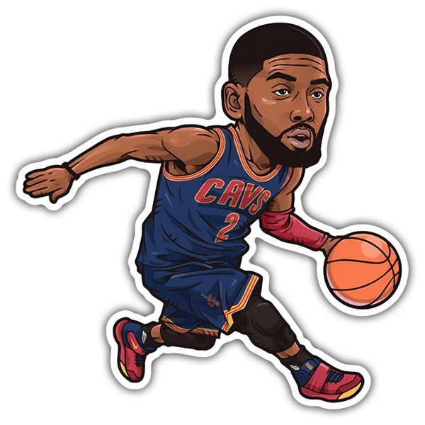 Adesivi per Auto e Moto: NBA - Kyrie Irving