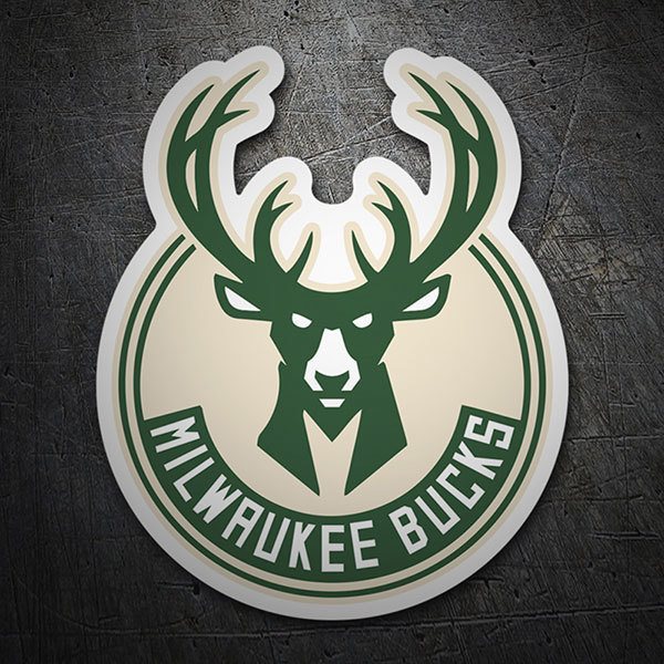 Adesivi per Auto e Moto: Milwaukee Bucks Scudo