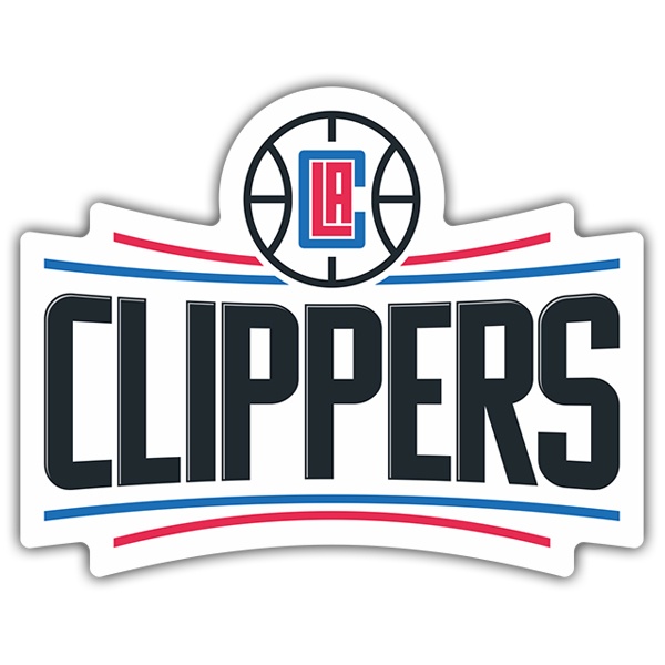 Adesivi per Auto e Moto: NBA - Los Angeles Clippers scudo