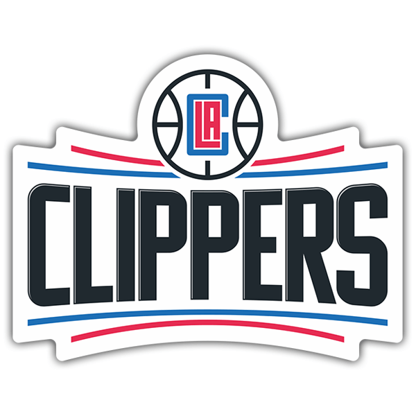 Adesivi per Auto e Moto: NBA - Los Angeles Clippers scudo 0