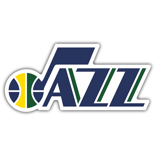 Adesivi per Auto e Moto: NBA - Utah Jazz scudo