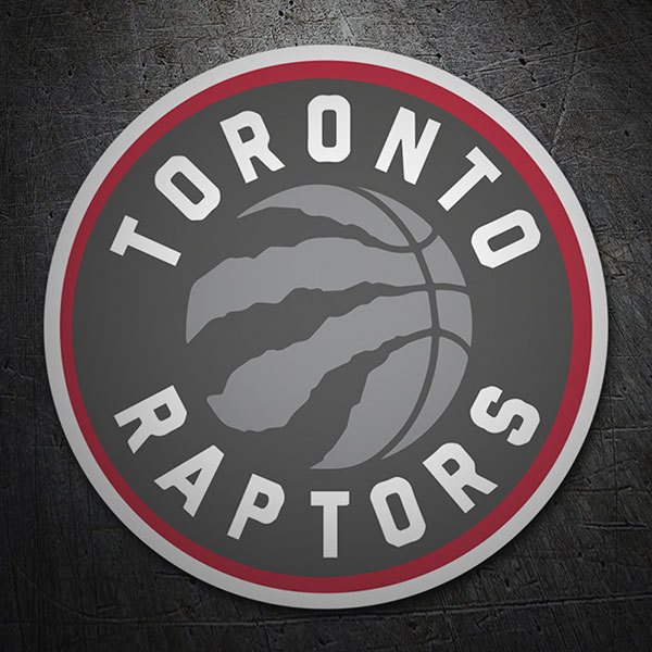 Adesivi per Auto e Moto: NBA - Toronto Raptors scudo