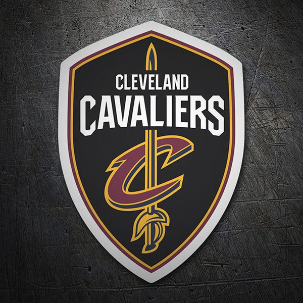 Adesivi per Auto e Moto: NBA - Cleveland Cavaliers scudo