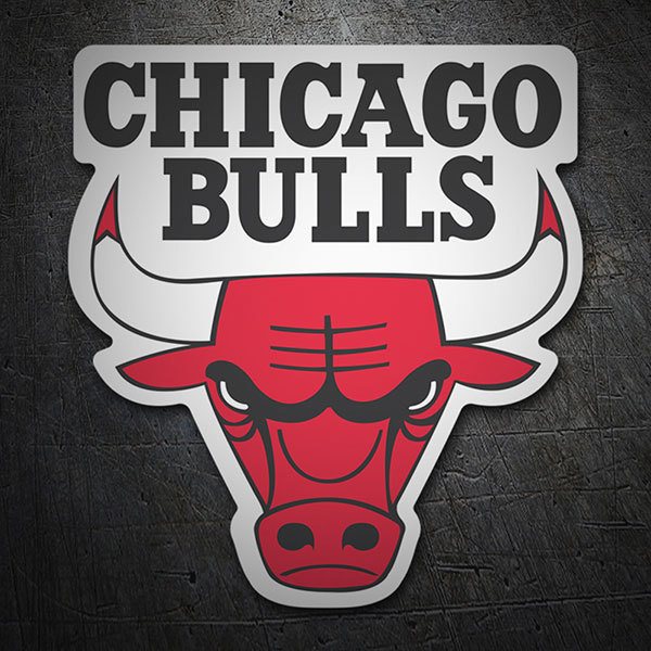 Adesivi per Auto e Moto: NBA - Chicago Bulls scudo