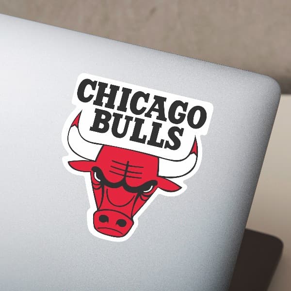 Adesivi per Auto e Moto: NBA - Chicago Bulls scudo