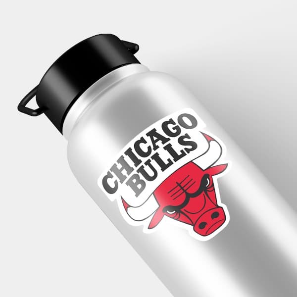 Adesivi per Auto e Moto: NBA - Chicago Bulls scudo