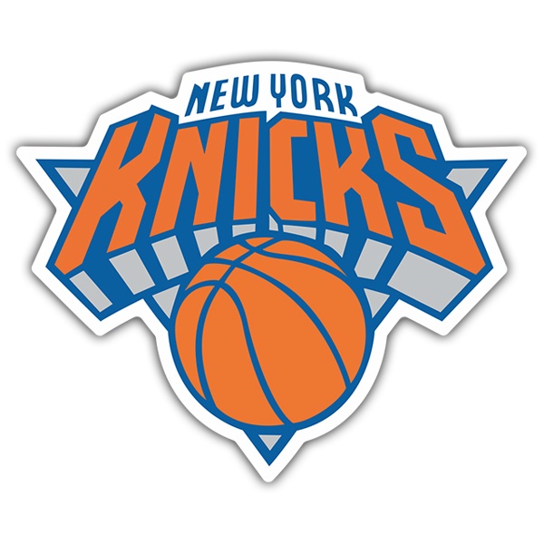 Adesivi per Auto e Moto: NBA - New York Knicks scudo