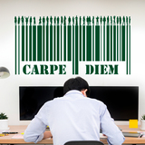 Adesivi Murali: Carpe Diem - Codice a barre 4