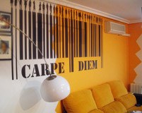 Adesivi Murali: Carpe Diem - Codice a barre 6