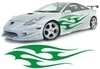 Adesivi per Auto e Moto: New Flaming 7
