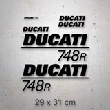 Adesivi per Auto e Moto: Set 6X Ducati 748 R 2