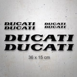 Adesivi per Auto e Moto: Set 6X Ducati II 2