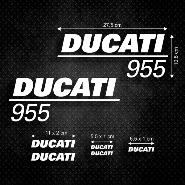 Set di adesivi Ducati 955 1/2