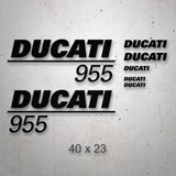 Adesivi per Auto e Moto: Set 6X Ducati 955 2