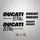 Adesivi per Auto e Moto: Set 6X Ducati ST4s 2
