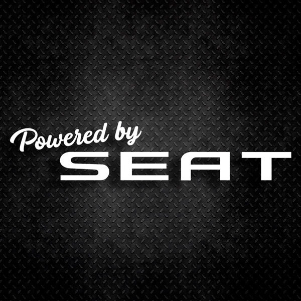 Adesivi per Auto e Moto: Powered by Seat