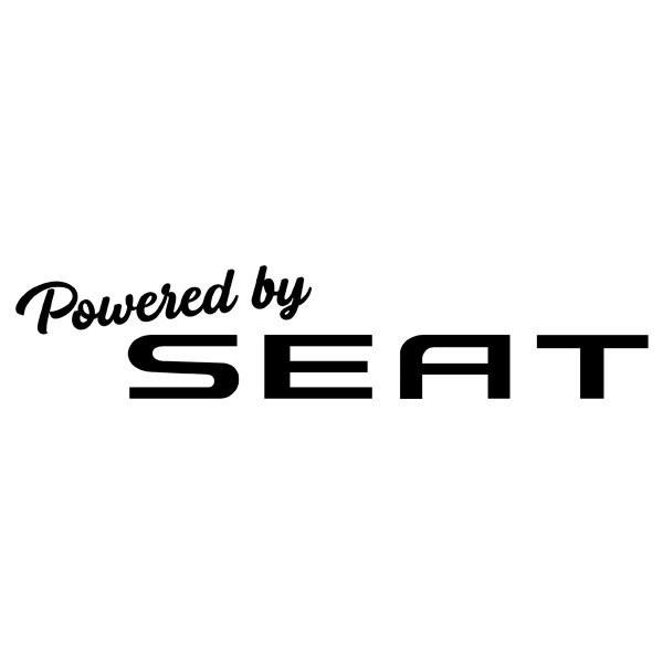 Adesivi per Auto e Moto: Powered by Seat