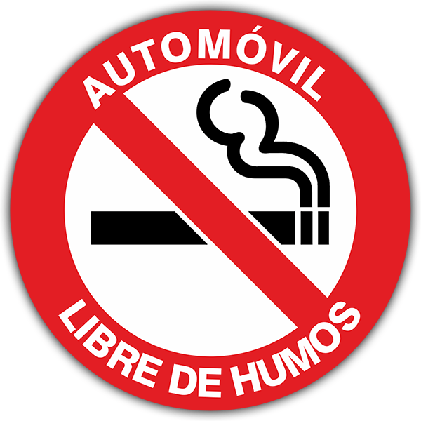 Adesivi per Auto e Moto: Proibito fumare in macchina