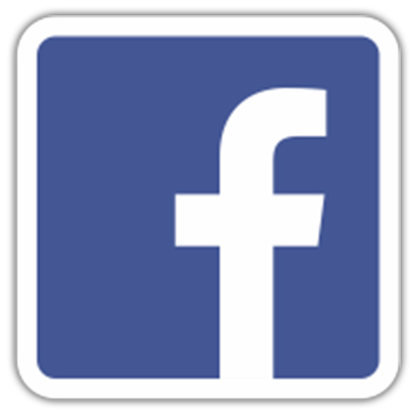Adesivi per Auto e Moto: Facebook Icona