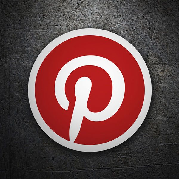 Adesivi per Auto e Moto: Pinterest Icona