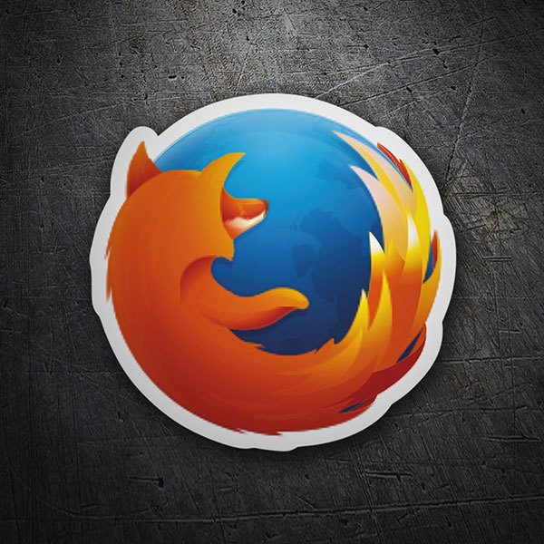 Adesivi per Auto e Moto: Mozilla Firefox Logo 1