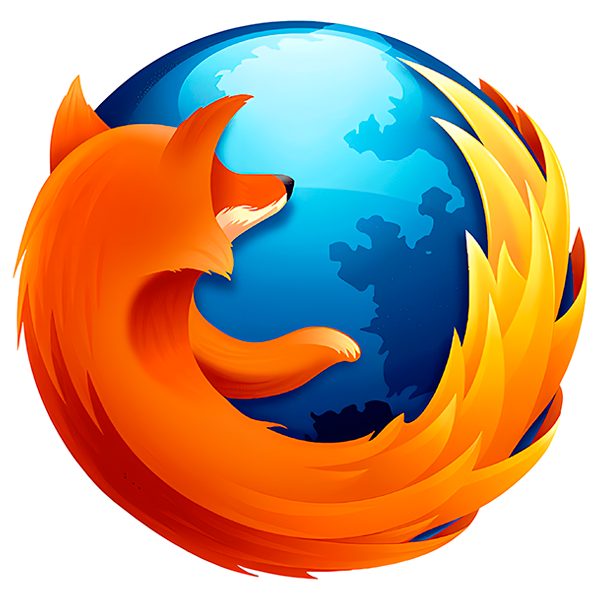 Adesivi per Auto e Moto: Logo di Mozilla Firefox