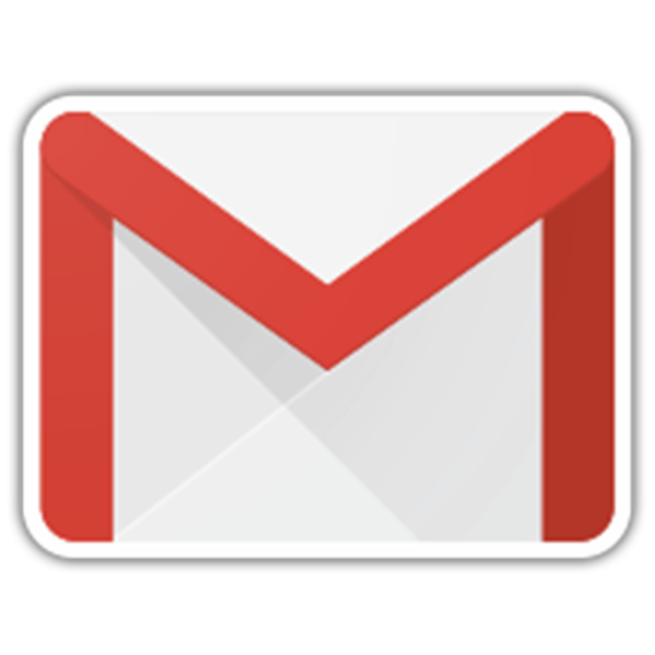 Adesivi per Auto e Moto: Logo Gmail
