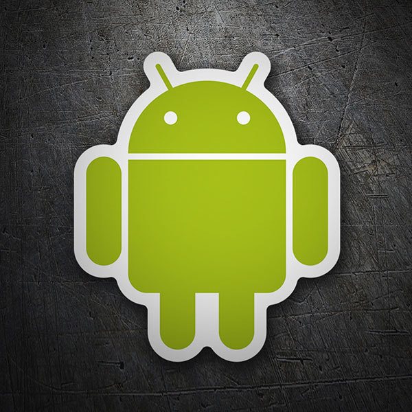Adesivi per Auto e Moto: Android Icona
