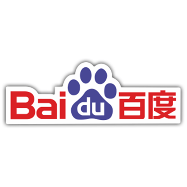 Adesivi per Auto e Moto: Baidu  0