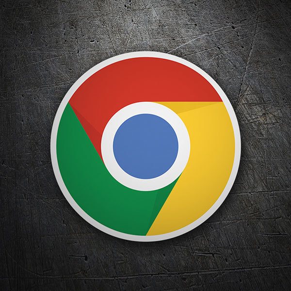 Adesivi per Auto e Moto: Google Chrome 1