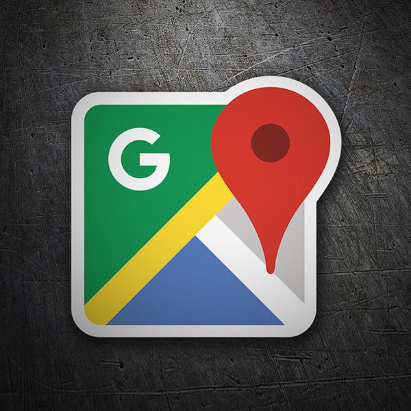 Adesivi per Auto e Moto: Google Maps
