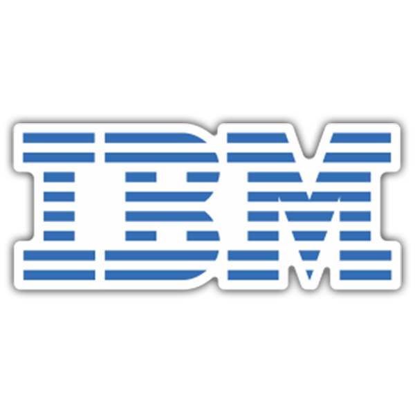 Adesivi per Auto e Moto: IBM
