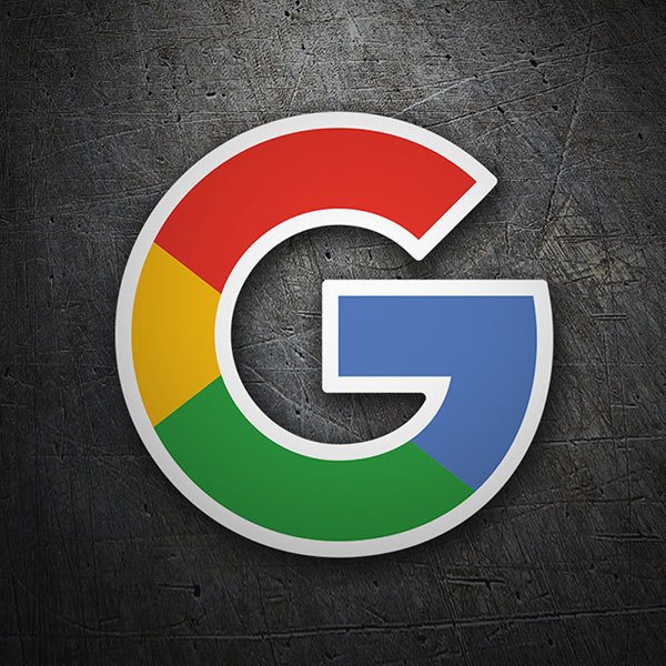 Adesivi per Auto e Moto: Google Icona 1