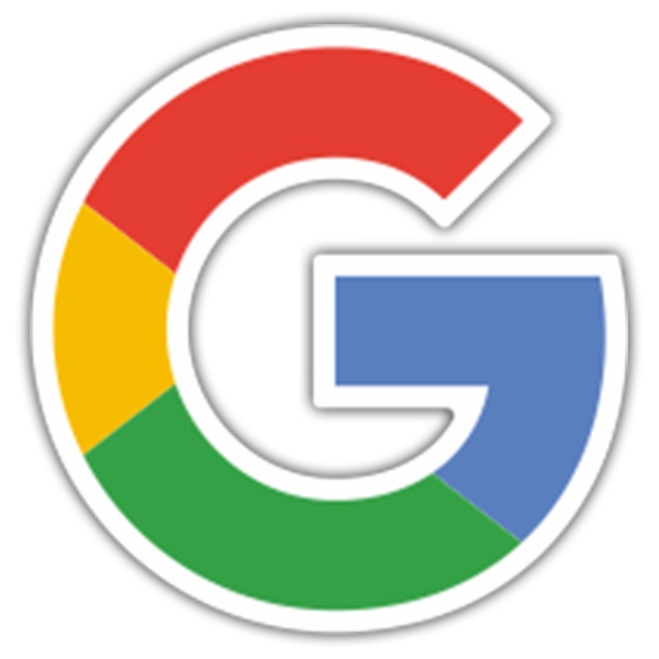 Adesivi per Auto e Moto: Google Icona