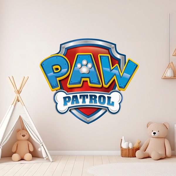 Adesivi per Bambini: Paw Patrol - Logo