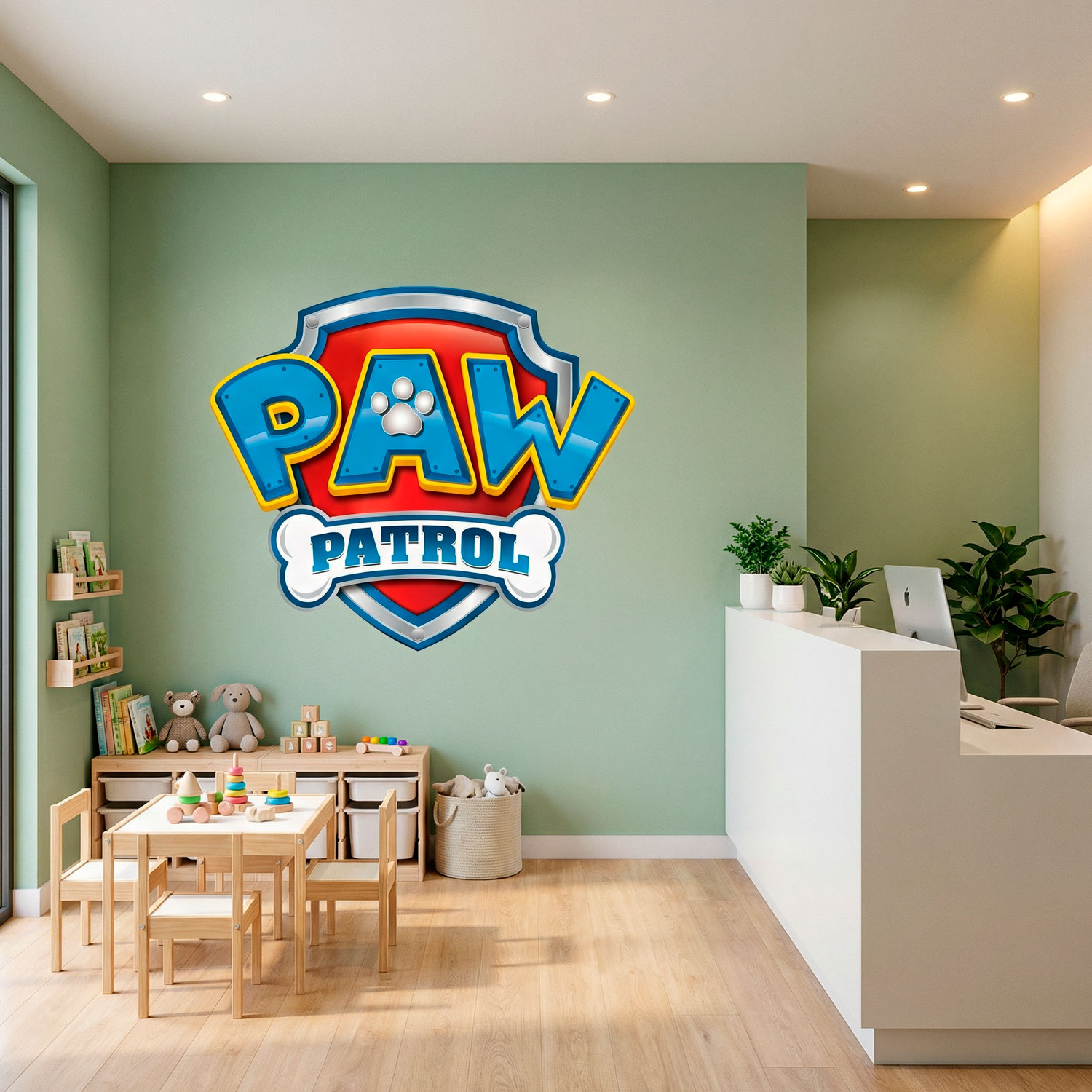 Adesivi per Bambini: Paw Patrol - Logo
