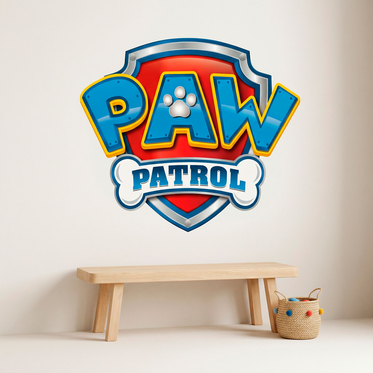 Adesivi per Bambini: Paw Patrol - Logo