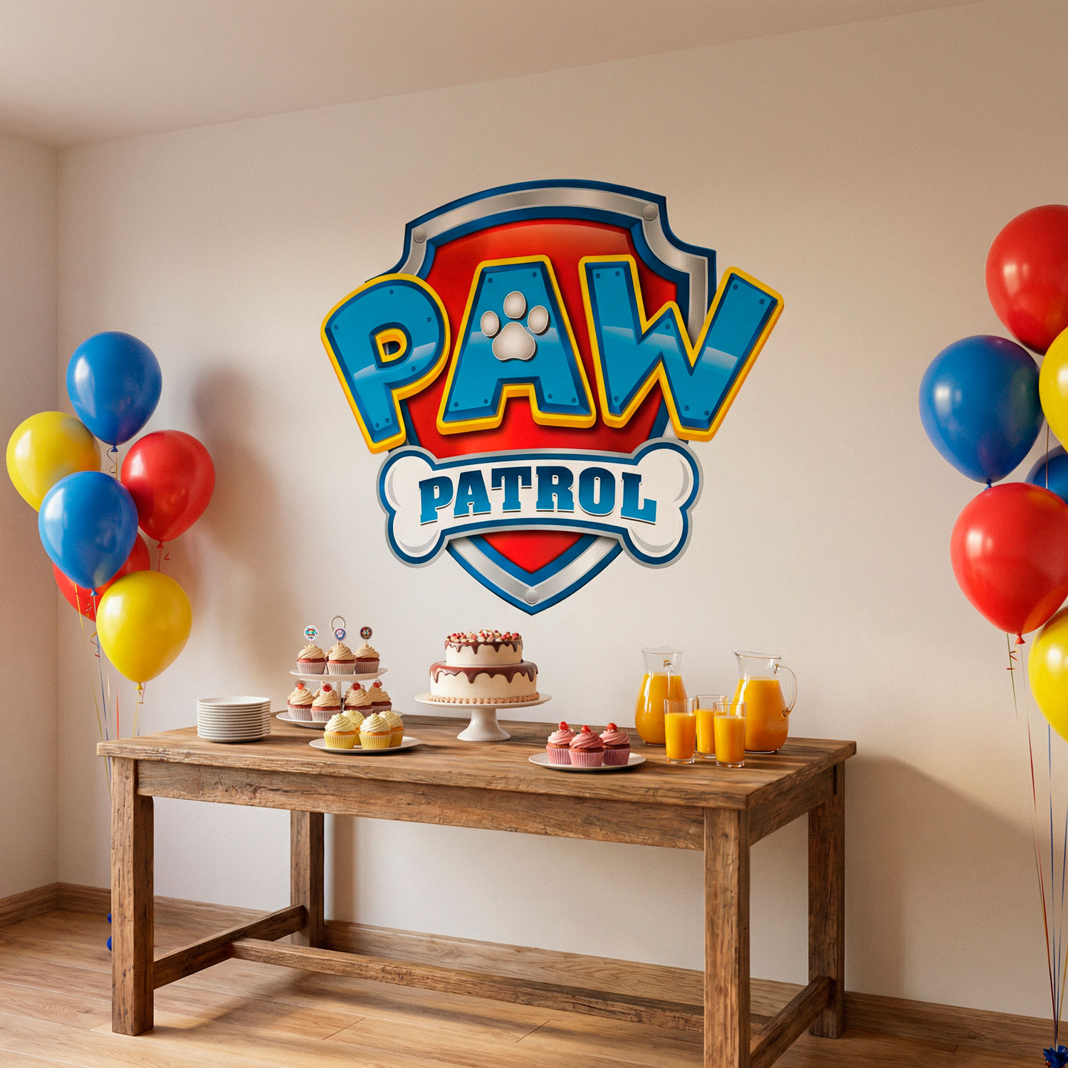 Adesivi per Bambini: Paw Patrol - Logo