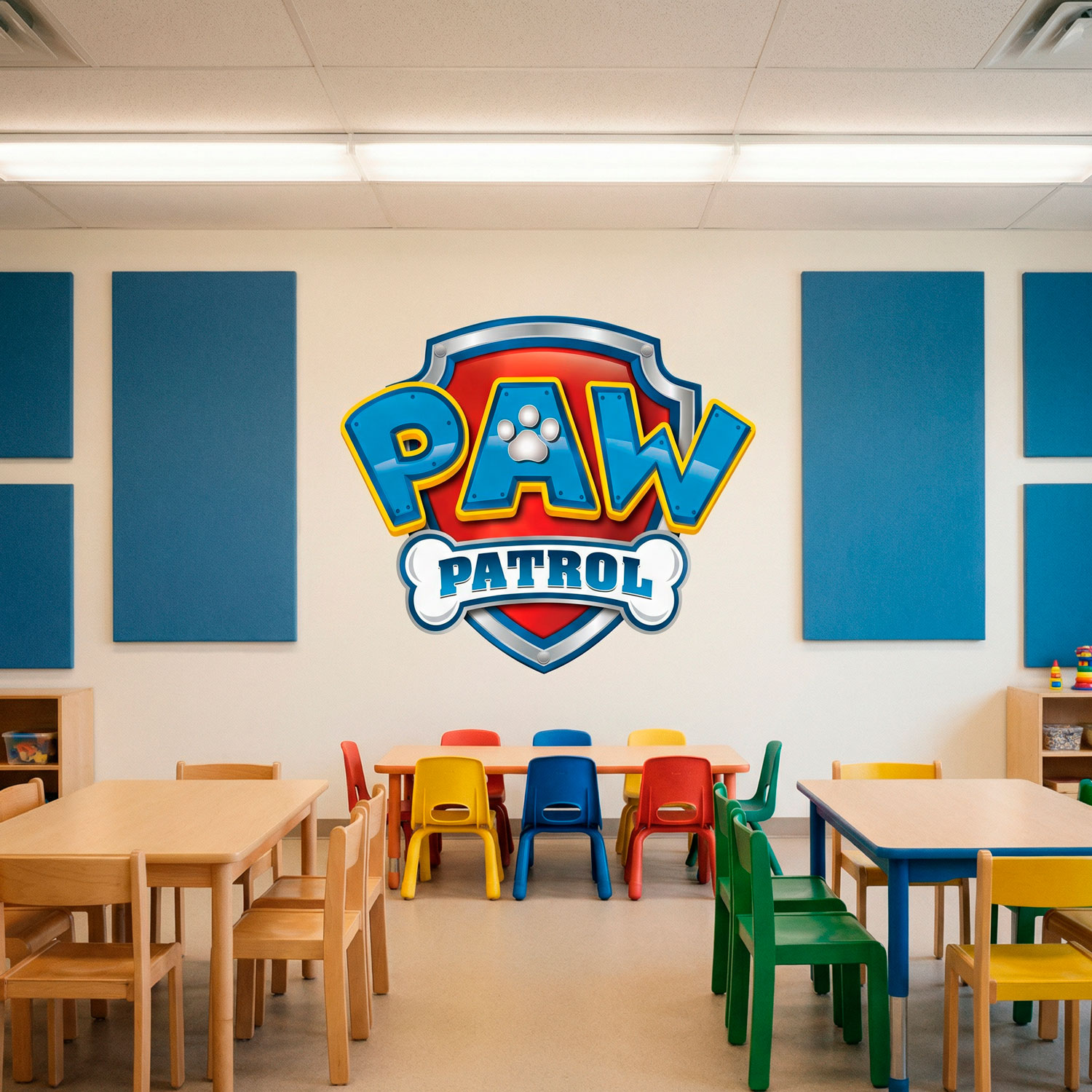 Adesivi per Bambini: Paw Patrol - Logo